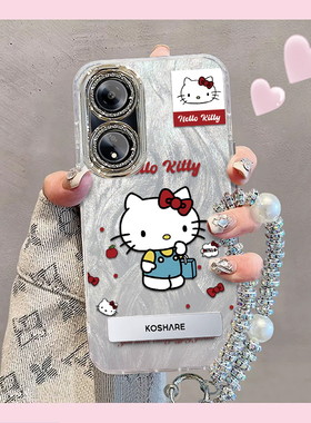 羽纱kt猫OPPOA1 5G手机壳PHS110情侣全包防摔高级男女可爱套外壳