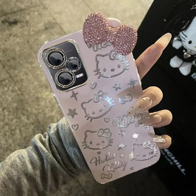 羽纱kt猫红米Note12Pro手机壳22101316C情侣全包防摔女可爱套外壳