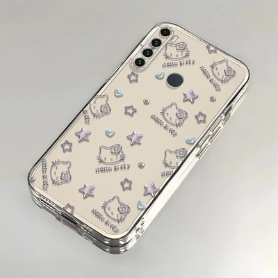 凯蒂猫红米Note8手机壳透明M1908C3JE全包防摔高级男女可爱套外壳