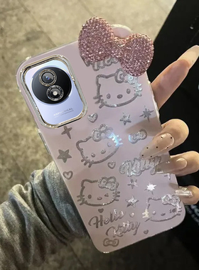 羽纱kt猫vivoY11手机壳V2236A情侣全包防摔软高级男女可爱套外壳