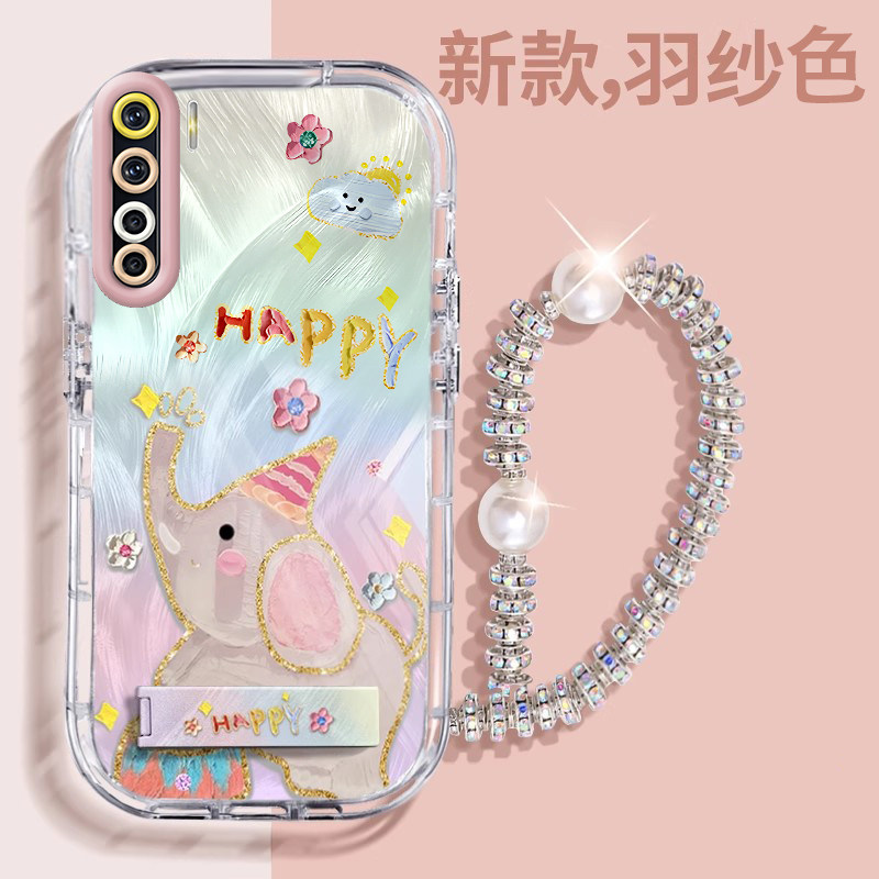 赵露思同款OPPOA91壳透明PCPM00全包防摔薄软男女可爱套外壳