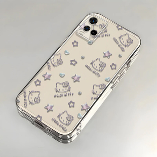 凯蒂猫vivoY32手机壳透明V2158A全包防摔硅胶高级男女可爱套外壳