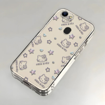 凯蒂猫OPPOA79k手机壳透明全包防摔超薄软硅胶高级男女可爱套外壳