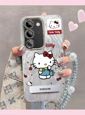 羽纱kt猫vivoS17t手机壳V2282A情侣全包防摔软高级男女可爱套外壳