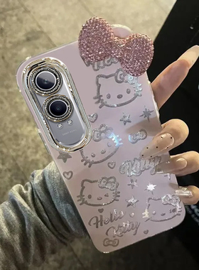 羽纱kt猫OPPOK12X手机壳PJT110情侣全包防摔软高级男女可爱套外壳