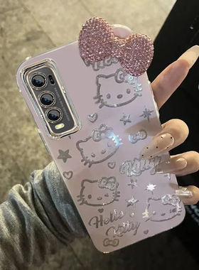 羽纱kt猫vivoY50t手机壳V2023EA情侣全包防摔高级男女可爱套外壳