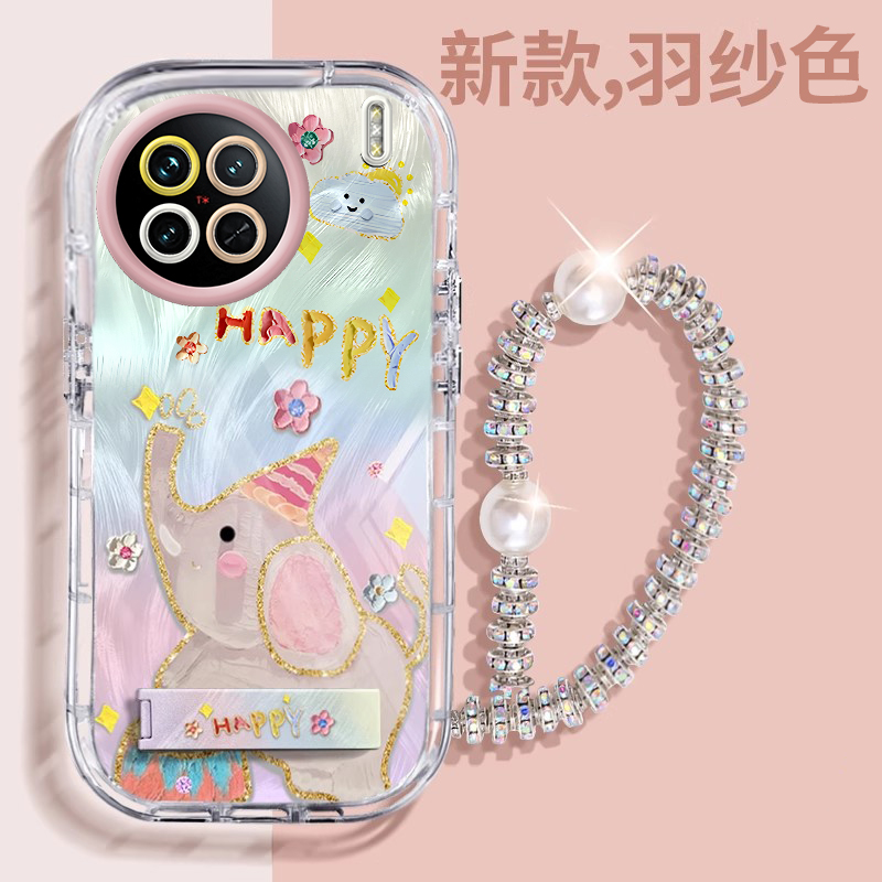 赵露思同款vivoX90S壳透明V2241HA全包防摔薄男女可爱套外壳