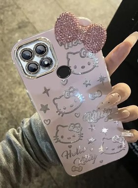 羽纱kt猫OPPOA35手机壳PEFM00情侣全包防摔软高级男女可爱套外壳