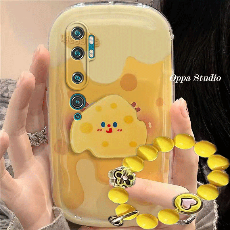 手机壳可爱黄色奶酪卡通