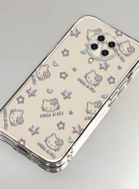 凯蒂猫红米K30Pro手机壳透明M2001J11E全包防摔软男女可爱套外壳