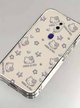 凯蒂猫OPPOA9x手机壳透明PCAM10全包防摔硅胶高级男女可爱套外壳