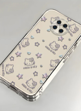凯蒂猫红米Note95G手机壳透明M2007J22C全包防摔软男女可爱套外壳