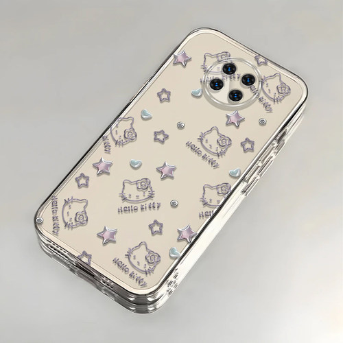 凯蒂猫红米Note95G手机壳透明M2007J22C全包防摔软男女可爱套外壳