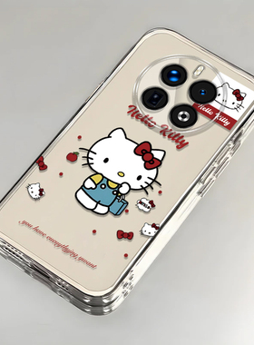 卡通kt猫realme真我GT5Pro壳透明RMX3888全包防摔可爱套外壳