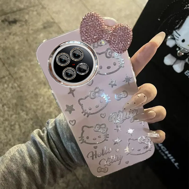 羽纱kt猫vivoX90Pro+手机壳V2227A情侣全包防摔软男女可爱套外壳