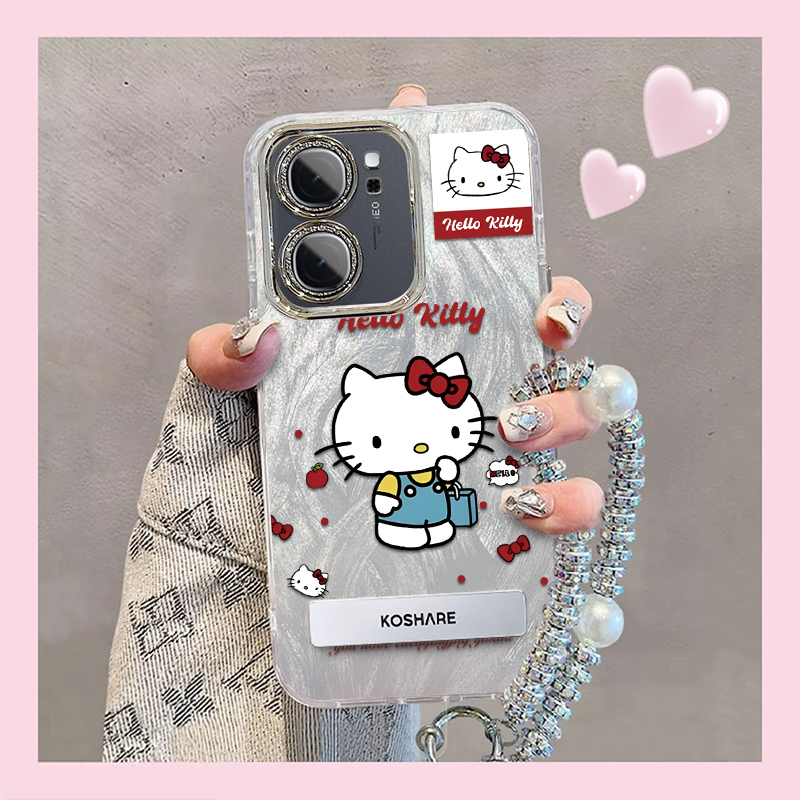 羽纱kt猫iQOONeo9Pro手机壳V2339A情侣全包防摔软男女可爱套外壳