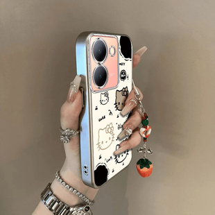 VIVO Y77T手机壳Y3女Y78全包Y7S防摔Y77可爱Y76薄Y75男Y51S款Y53S套Y52 T外壳Y55女Y71新Y72潮Y70S牌VIVOY77T