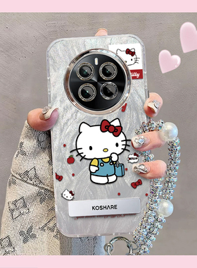 羽纱kt猫realme真我GT5Pro手机壳RMX3888情侣全包防摔可爱套外壳