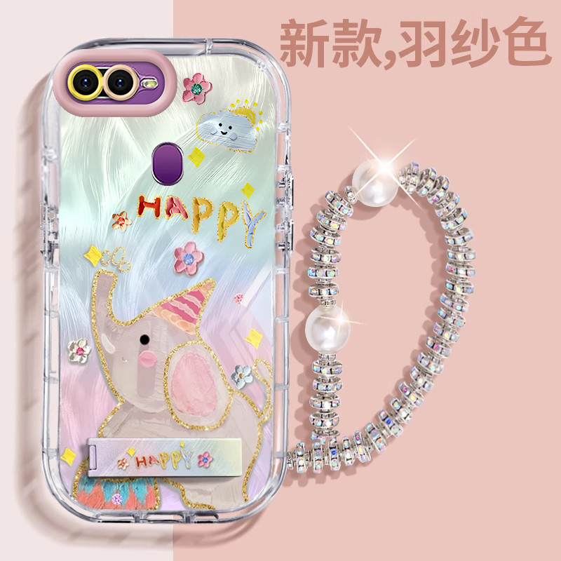 赵露思同款OPPOA7壳透明PBFM00全包防摔薄高级男女可爱套外壳