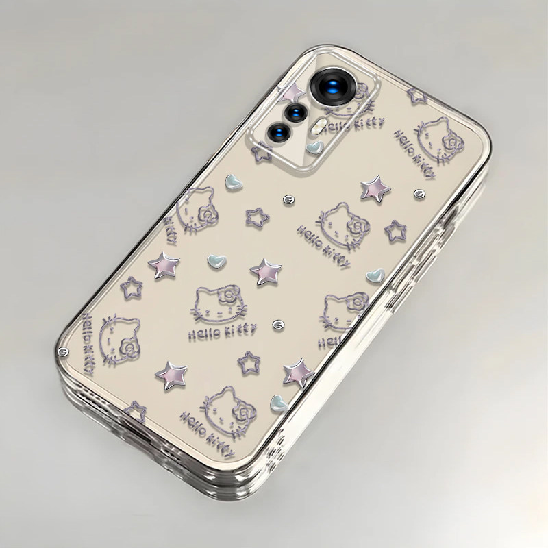 凯蒂猫红米K50至尊版手机壳透明2022CP8469全包防摔女可爱套外壳
