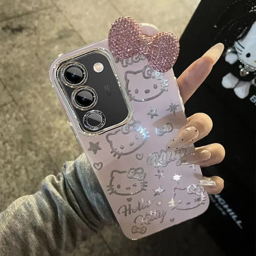 羽纱kt猫vivoS17t手机壳V2282A情侣全包防摔软高级男女可爱套外壳