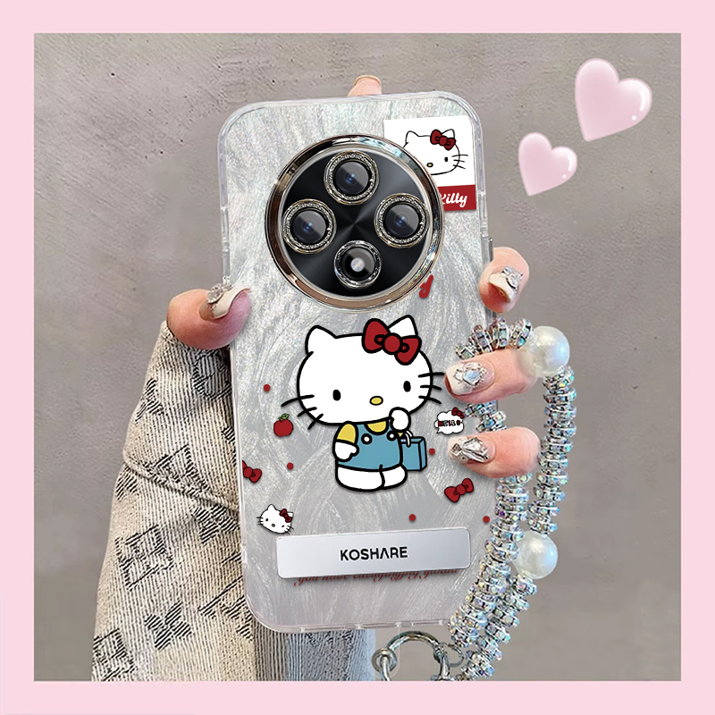 羽纱kt猫OPPOA3 5G手机壳PKA110情侣全包防摔高级男女可爱套外壳