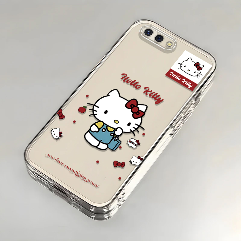 卡通kt猫OPPOR11Plus壳透明r11plusk/r11pluskt全包防摔可爱