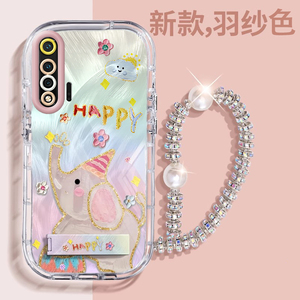 赵露思同款华为nova65G壳透明WLZ-AN00全包防摔薄可爱套外壳