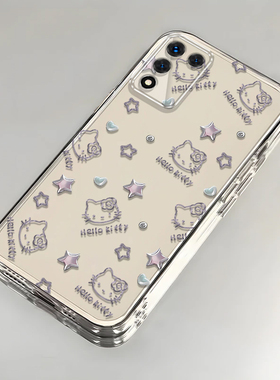 凯蒂猫realme真我Q3s手机壳透明RMX3461全包防摔软男女可爱套外壳