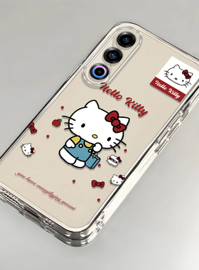 卡通kt猫魅族21壳透明M461Q全包防摔硅胶高级男女可爱套外壳