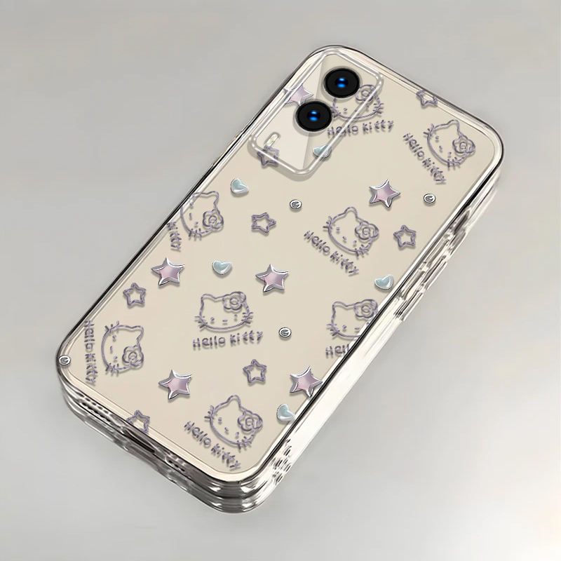 凯蒂猫vivoY71t手机壳透明v2102a全包防摔硅胶高级男女可爱套外壳