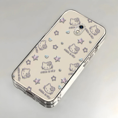 凯蒂猫红米8A手机壳透明M1908C3KE全包防摔软高级男女可爱套外壳