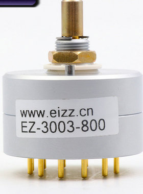 EIZZ转换开关3003-800三3刀3档切换开关胆机功放波段旋转开关现货