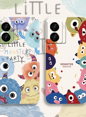 适用vivoiqooz7手机壳z7x卡通z7i可爱neo7se男neo6女neo5/neo3小怪兽z6x软z5硅胶z3镜头全包z1防摔u5套u3/u1