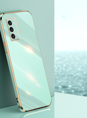 送钢化膜vivoiqooneo5s手机壳iqoo9软壳Iqoo8pro/7电镀5pro硅胶neo3男iqooz1x女u1x全包u3套iqooz5情侣855/z3