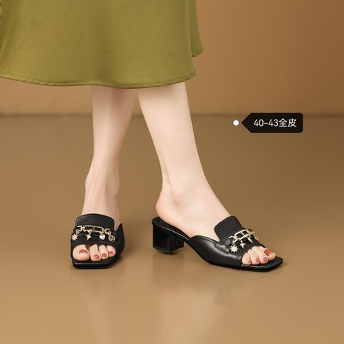 大码露趾鱼嘴凉拖鞋女41-43
