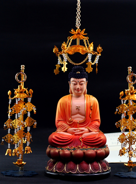 铝装饰禅意宝盖寺院佛堂超轻佛具