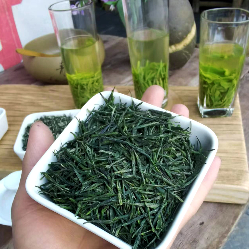 2024新春茶毛尖茶明前茶普茶味浓香耐泡芽嫩湖北十堰特产250克