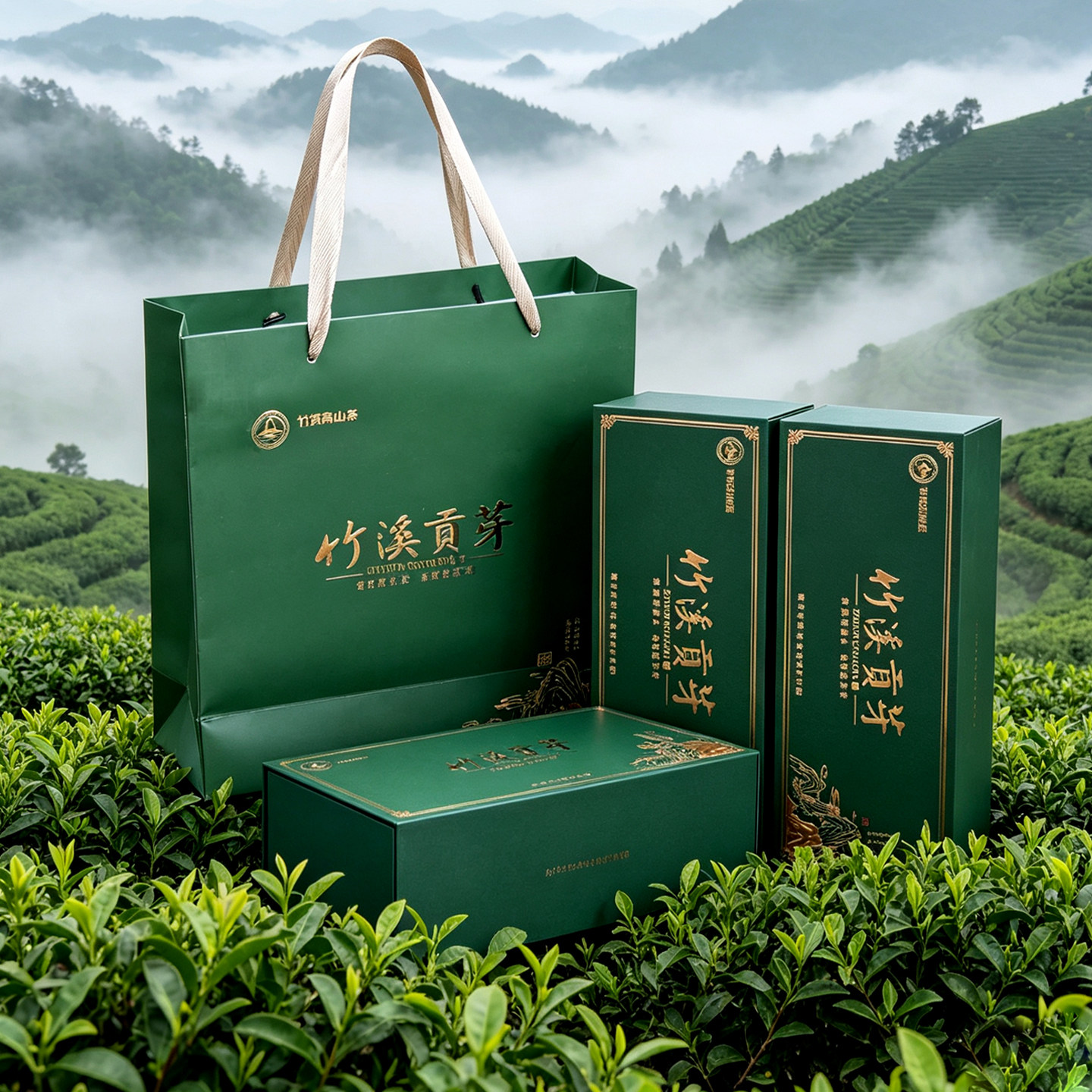 竹溪新茶礼盒装毛尖茶2026年上等贡芽茶春茶绿茶正品十堰特产批发