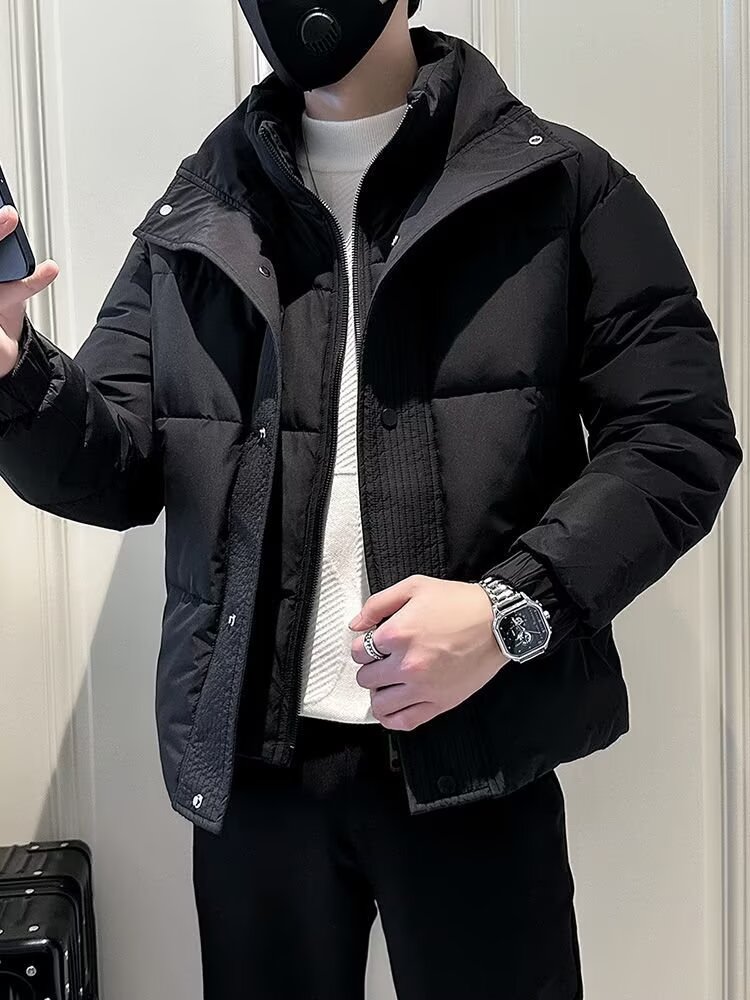网图冬季立领棉服男加厚保暖棉衣外套痞帅棉袄潮m608p90,男装棉衣,星座204-3