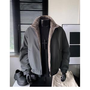网图 冬季座山雕毛领棉服男加厚保暖棉衣外套棉袄潮m5038 p115图片