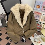 棉服文艺简约日系百搭潮流原宿气质慵懒时尚保暖棉衣m316p105，男装棉衣，星座204-3