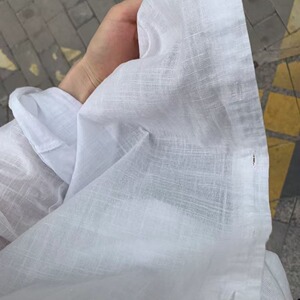 网图 夏季衬衫慵懒长袖宽松百搭白色上衣防晒休闲衬衣潮cs119 p35图片