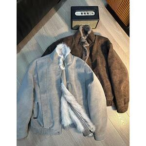 网图 高品美式座山雕毛领棉服男冬季加厚保暖棉衣外套m8237 p130图片