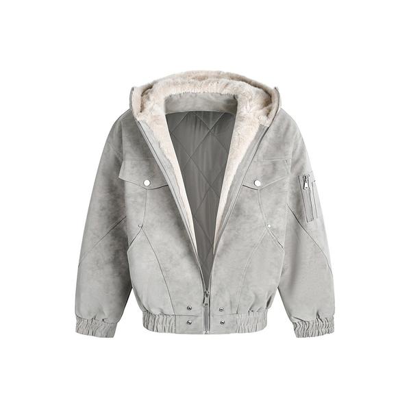 网图冬季加绒加厚连帽棉衣外套男宽松保暖棉服夹克m6057p100,男装夹克,星座204-3