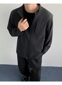 立领防晒外套夏季薄款户外防晒衣高级感速干休闲夹克fs022 p40图片