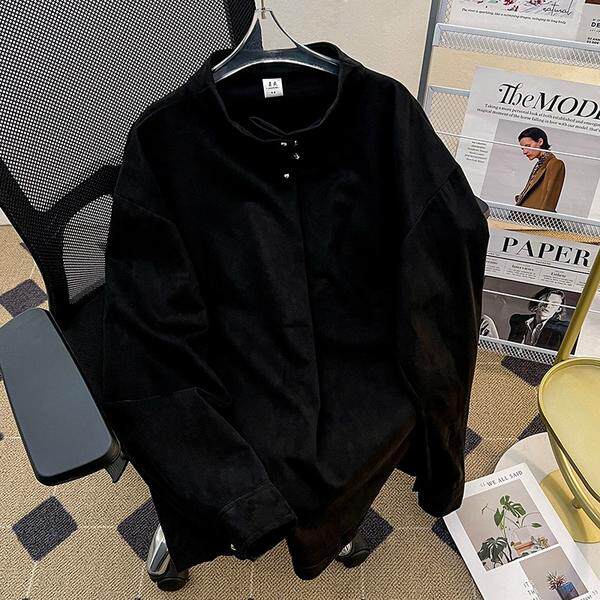美式复古立领长袖衬衫男春季潮牌宽松休闲衬衣外套cs500p45,男装衬衫,星座204-3