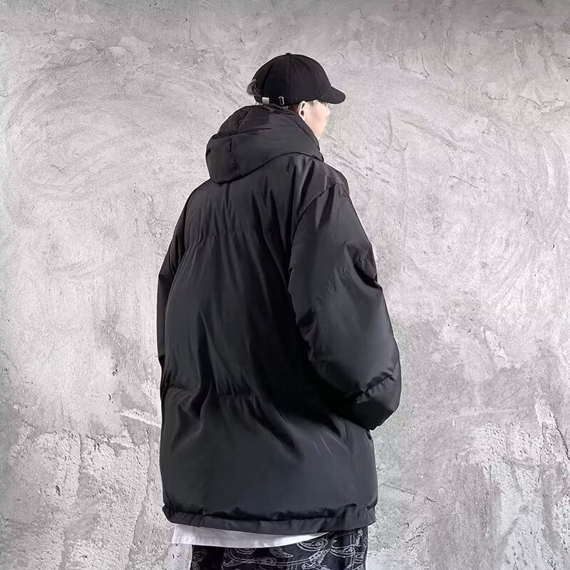 网图冬季慵懒原宿加厚棉衣防水棉衣文艺百搭气质外套m925p60，男装棉衣，星座204-3