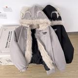 冬季连帽棉衣外套男加厚保暖宽松棉服痞帅棉袄mm215p95，男装棉衣，星座204-3