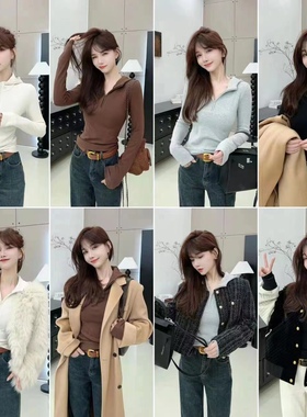 卡卡女装官方旗舰正品《美式街头》磨毛连帽卫衣显瘦长袖纯色T恤